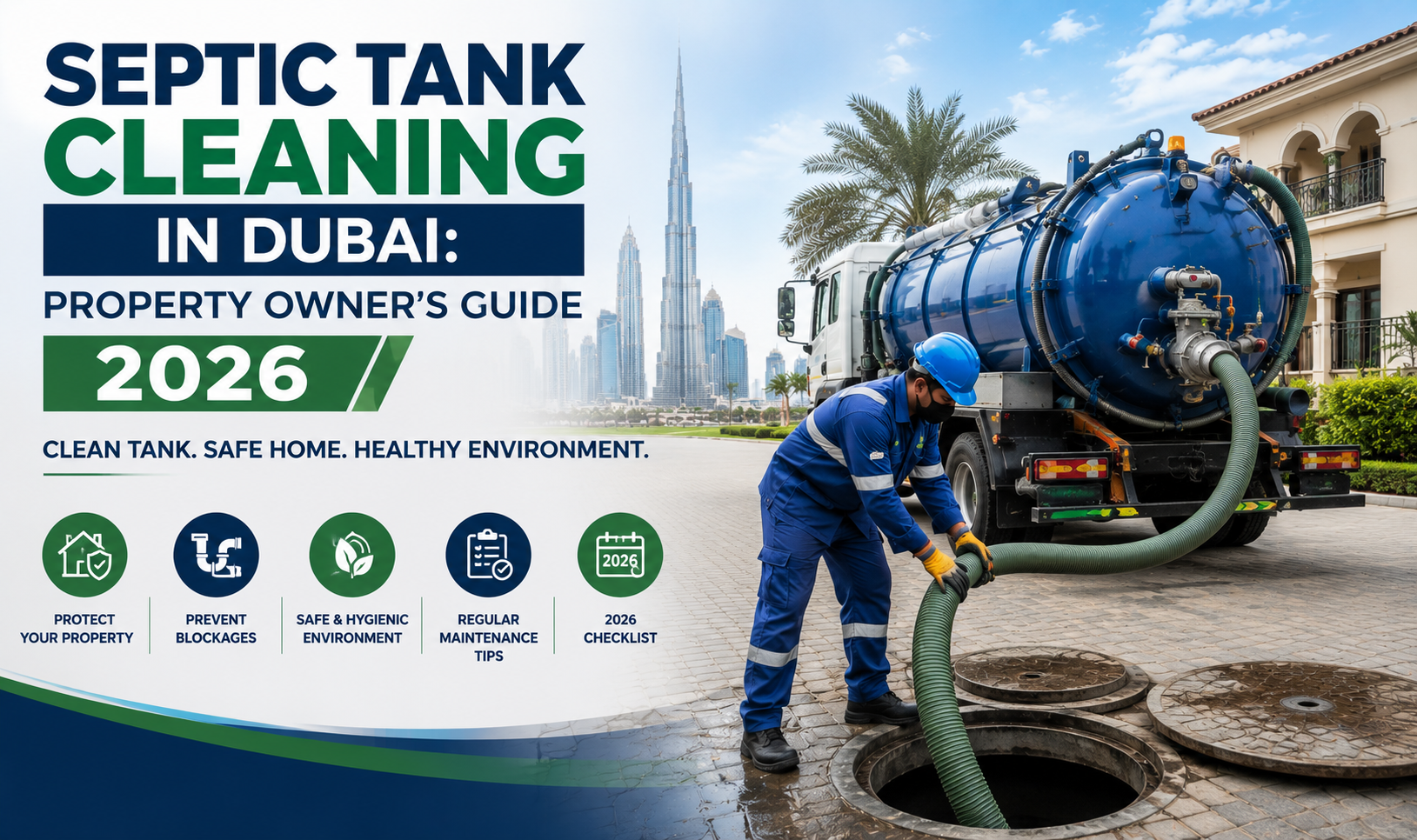 Septic Tank Cleaning in Dubai